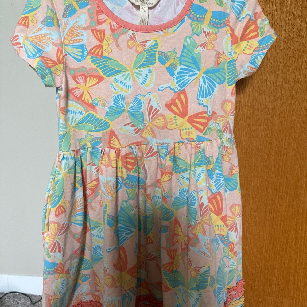 Matilda Jane Girls Butterfly Dress with pockets